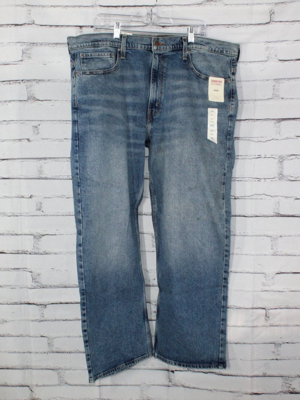 Signature By Levi Strauss & Co. Flex Stretch Loose Jeans Vintage Inspired 40x30